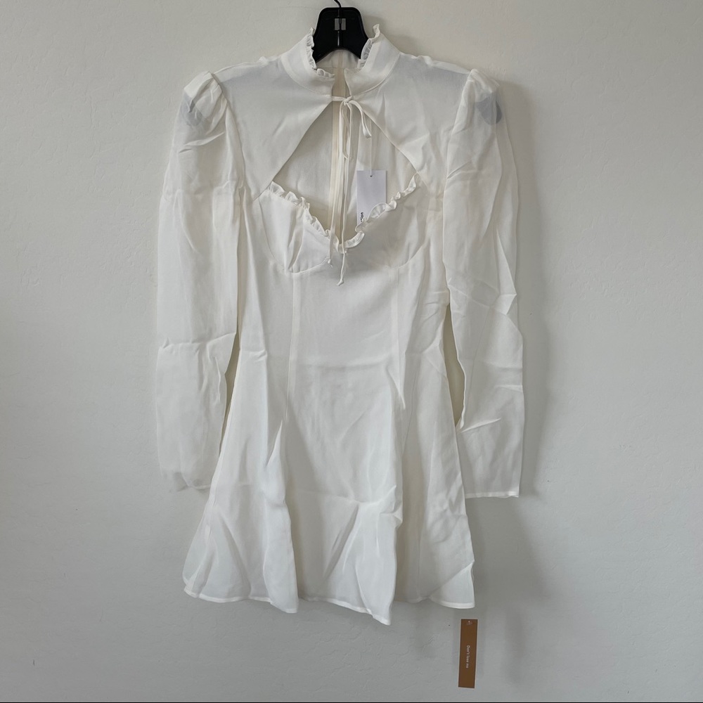 Reformation White Mini Dress - Picture 5 of 7